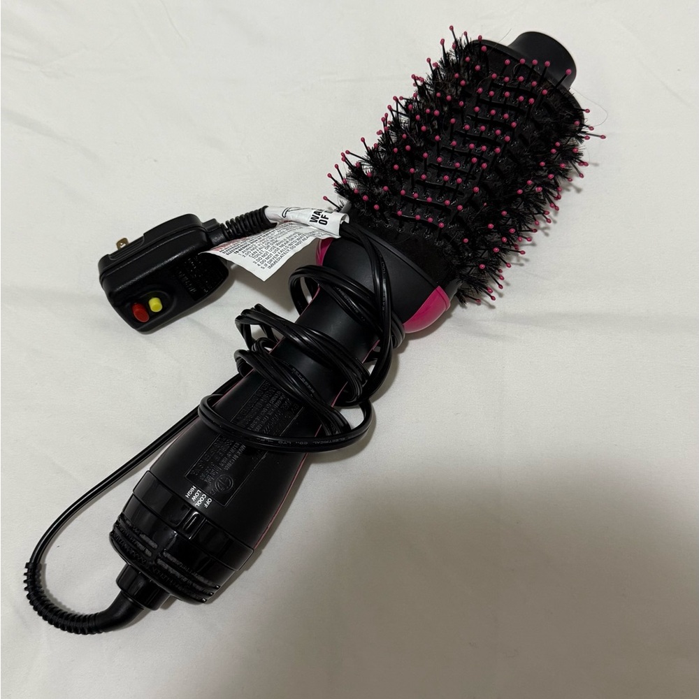 Revlon Black and Pink Volumizing Hair Brush